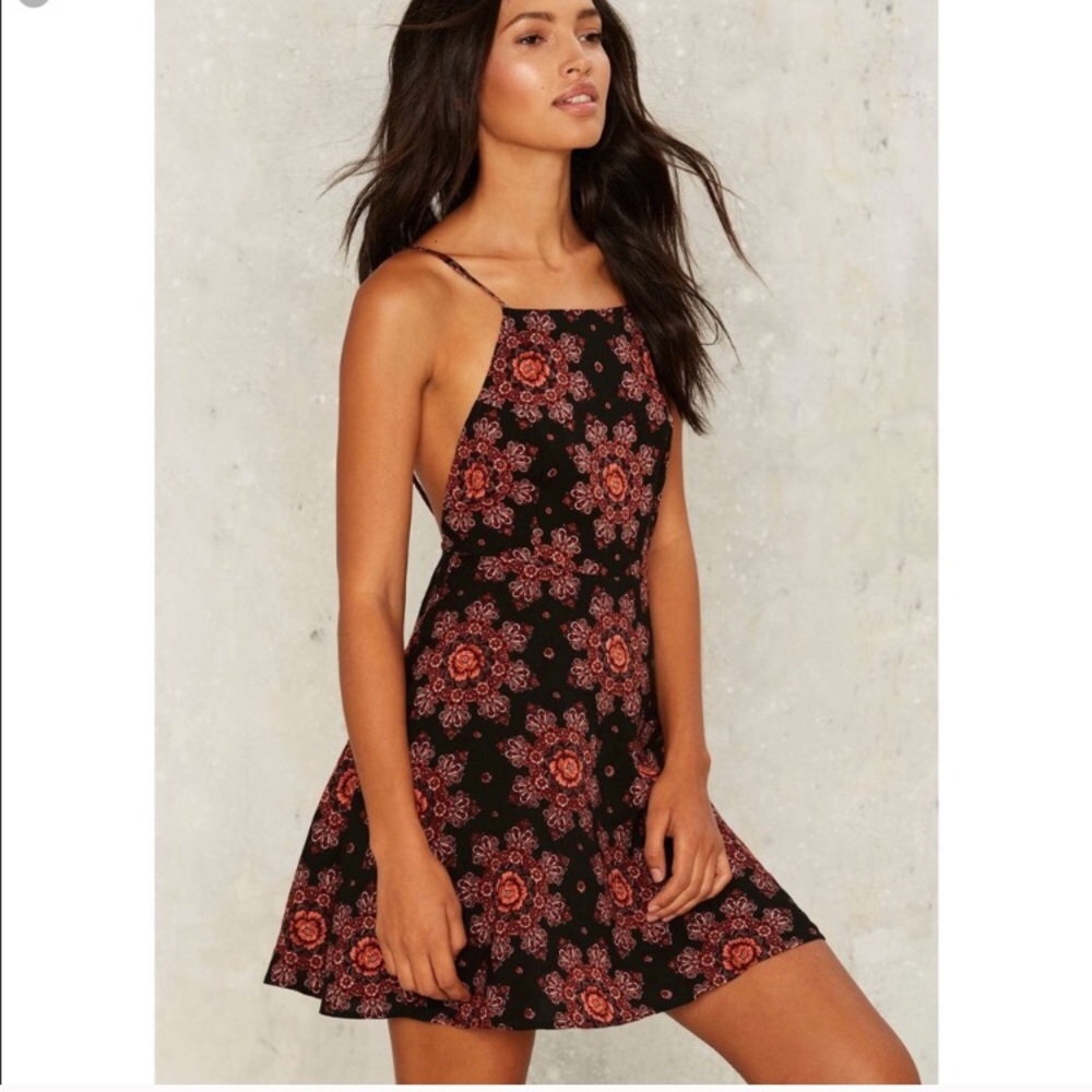 R100 motel magali mini dress